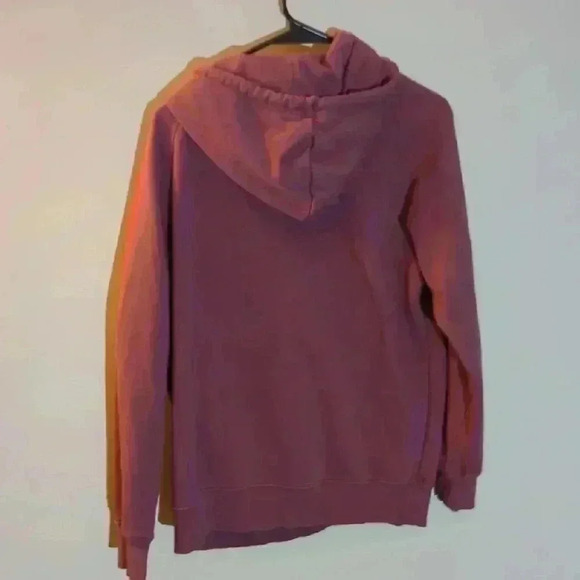 The North Face burgundy hoodie, medium - Picture 5 of 8